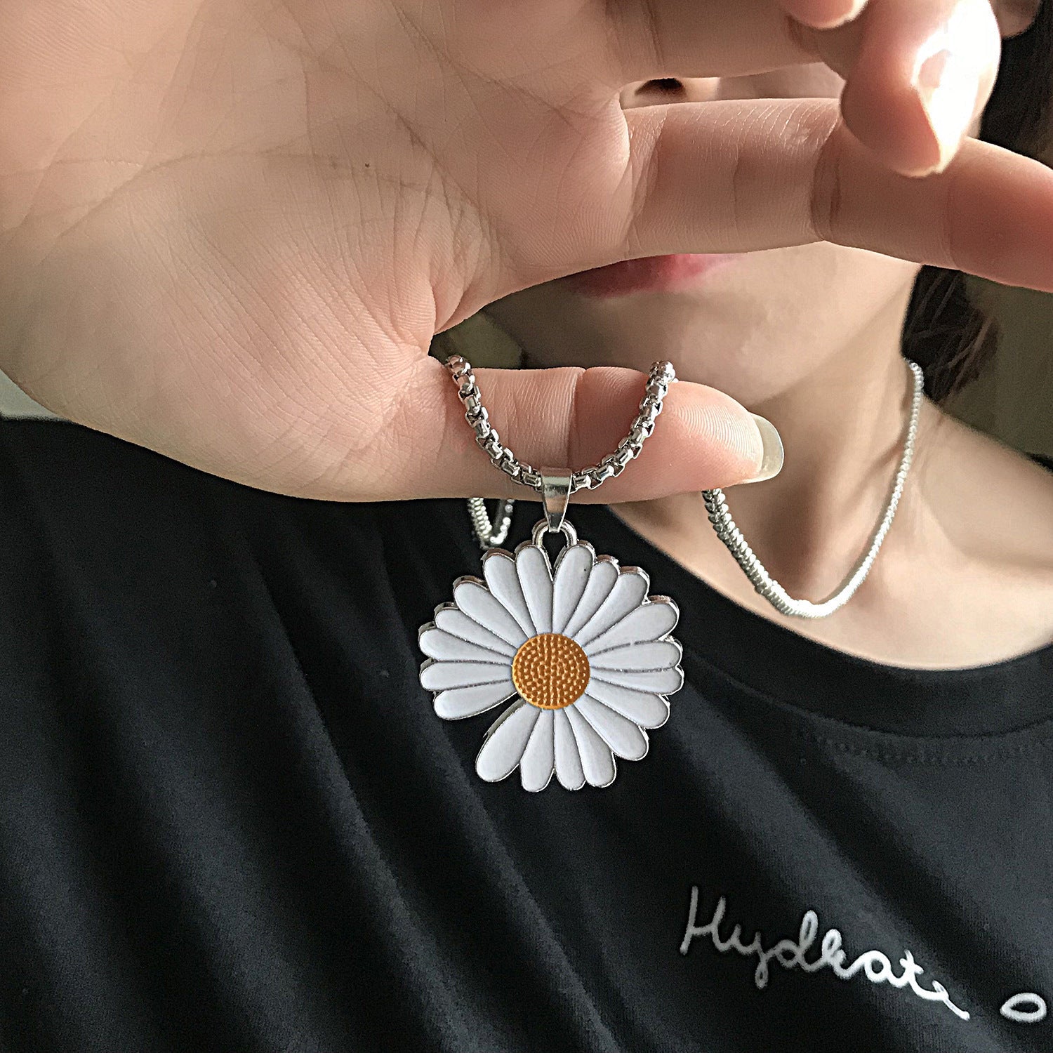 Salty Snowdrop Necklace