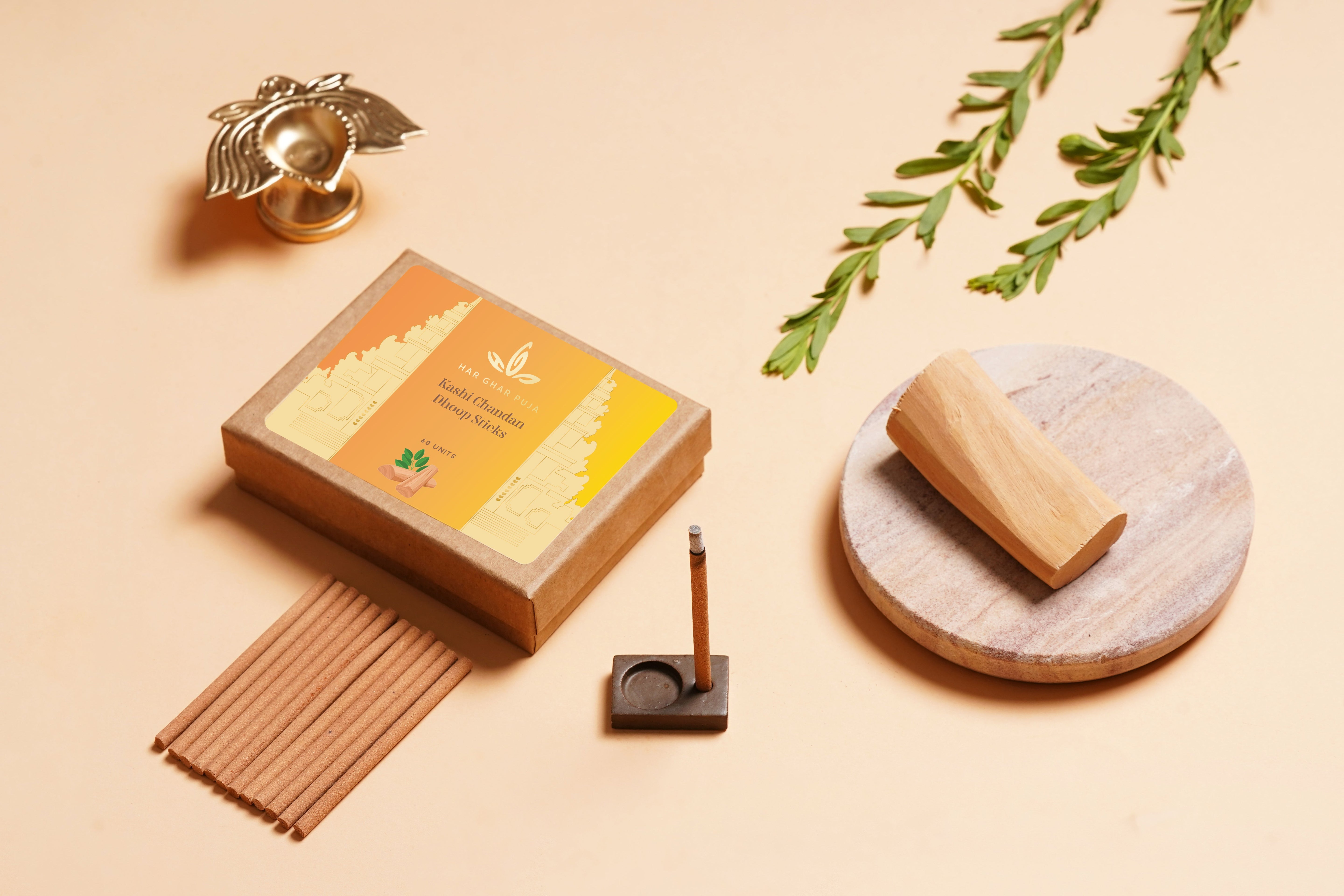 Har Ghar Puja Kashi Chandan Dhoop Sticks