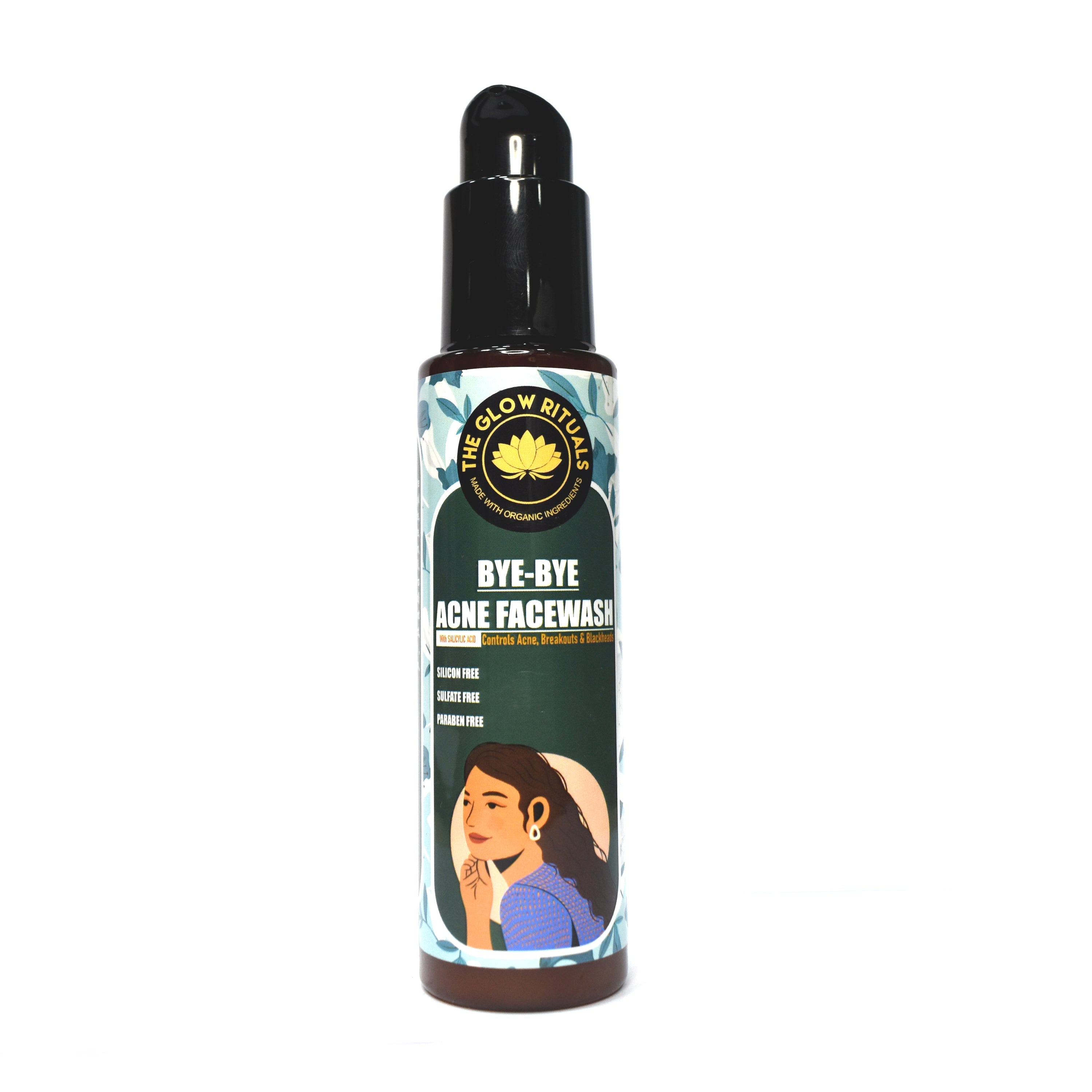 The glow rituals Bye Bye Acne Facewash With Salicylic Acid