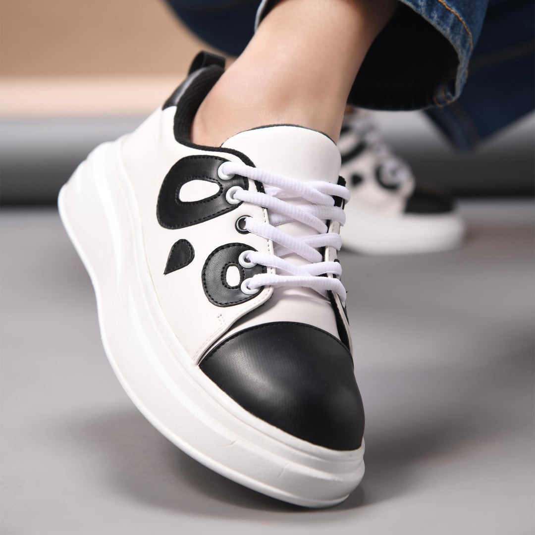 JM Looks Quirky Panda Style Sneakers