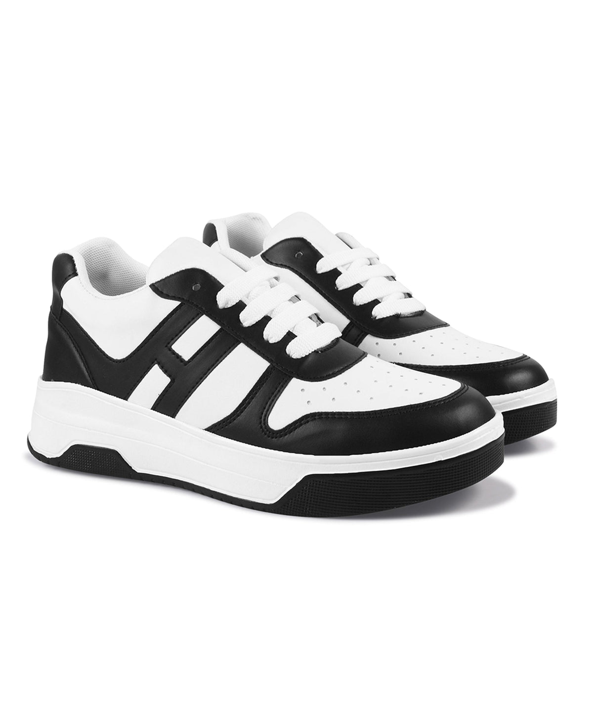 JM Looks Sneakers with Bold Design & Elevated Sole for Women