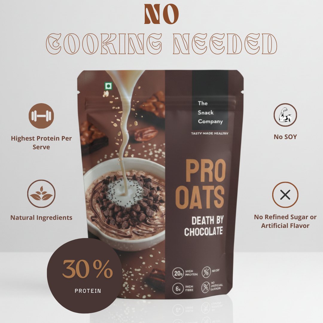 The Snack Company PRO OATS: No Repeat Week Pack - Pack of 7 (60g)
