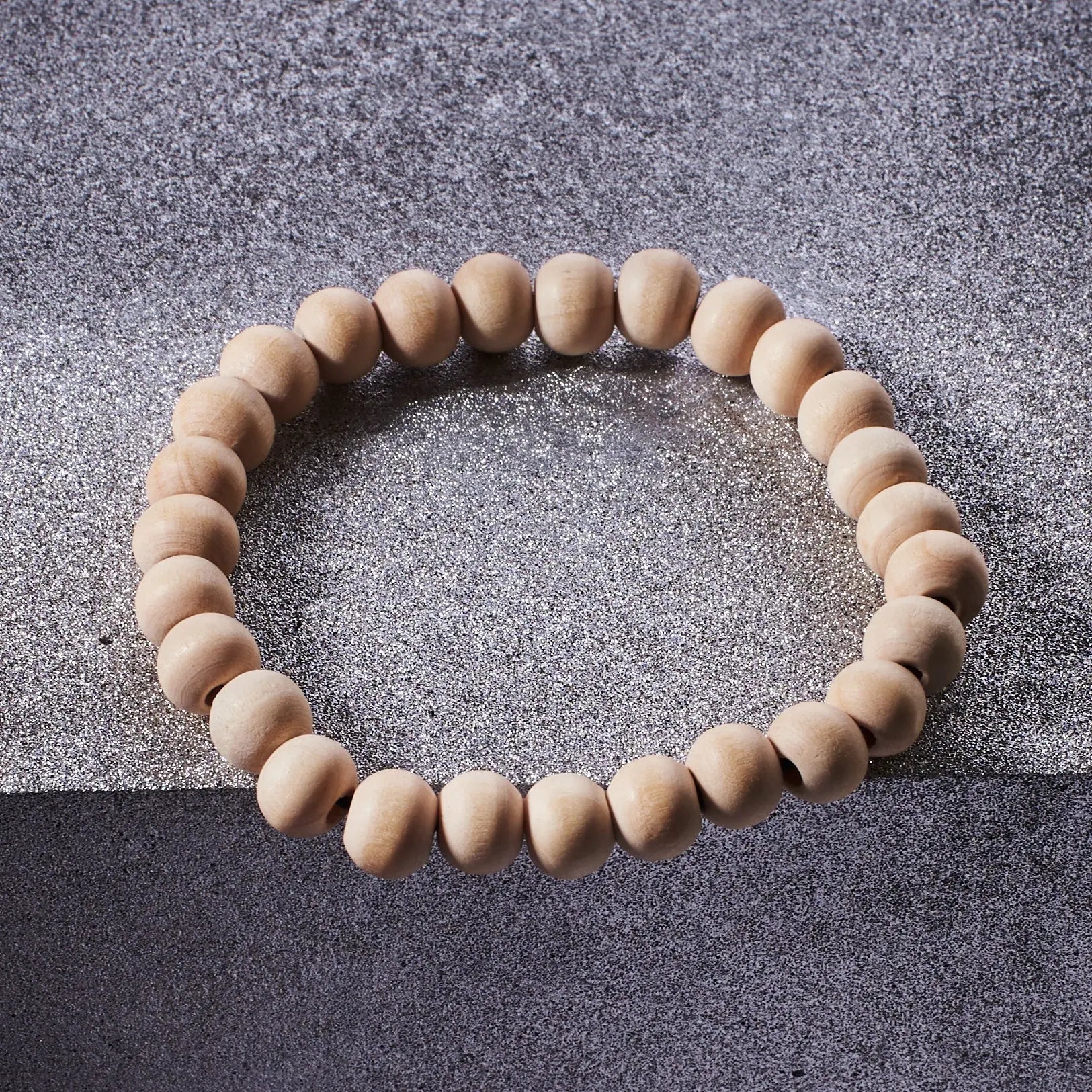 Salty December Calm Beaded Band