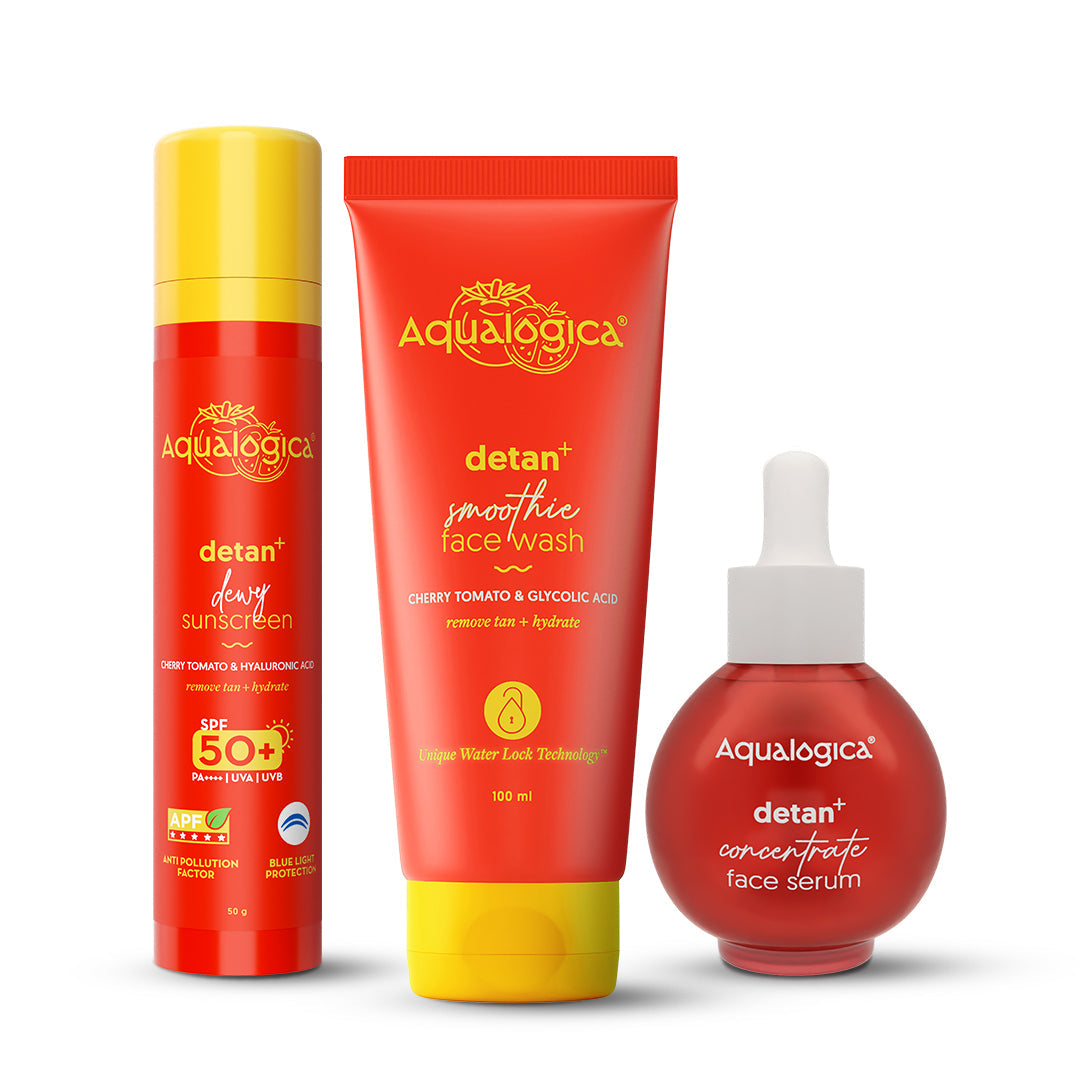 Aqualogica Detan+ Skin Brightening Combo
