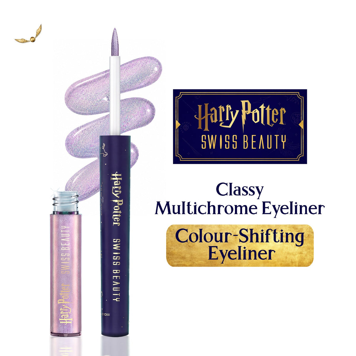 Swiss Beauty Charms Blue - Classy Multichrome Eyeliner - HP