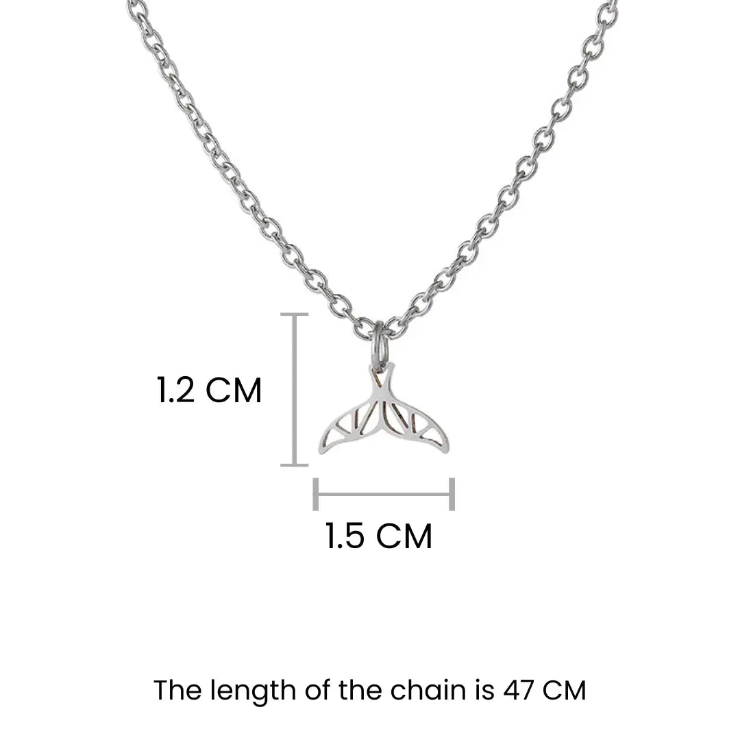 Salty Dream Mermaid Silver Chain
