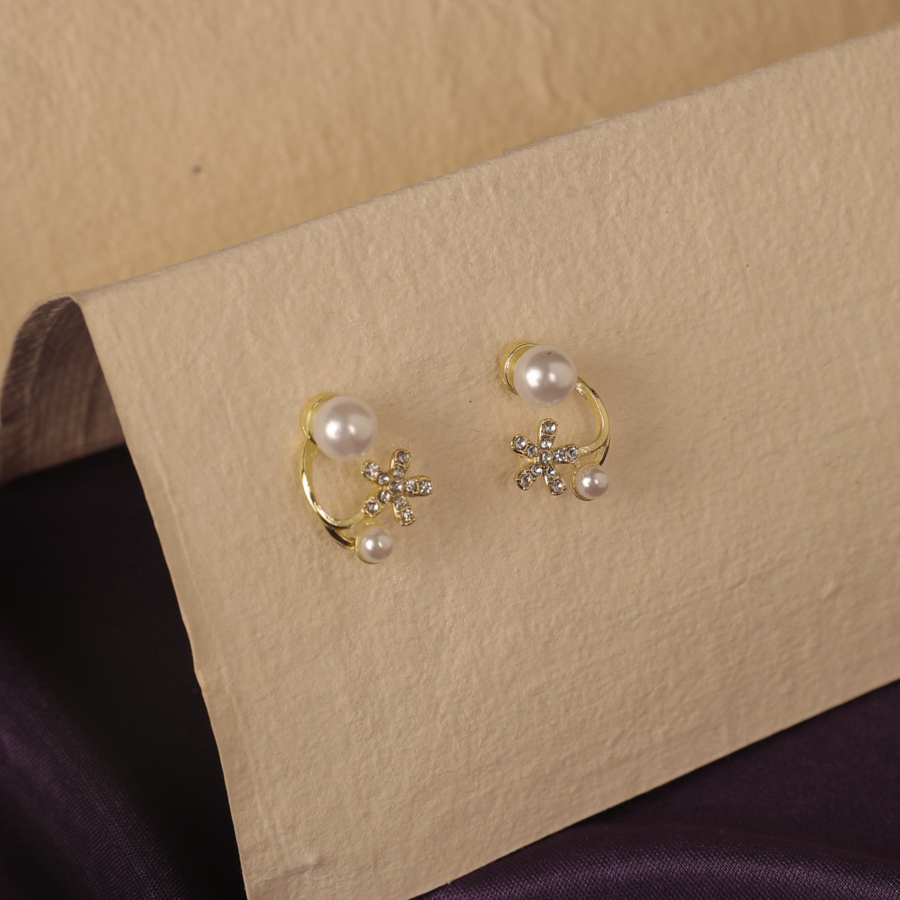 Salty Petal Poise Earrings