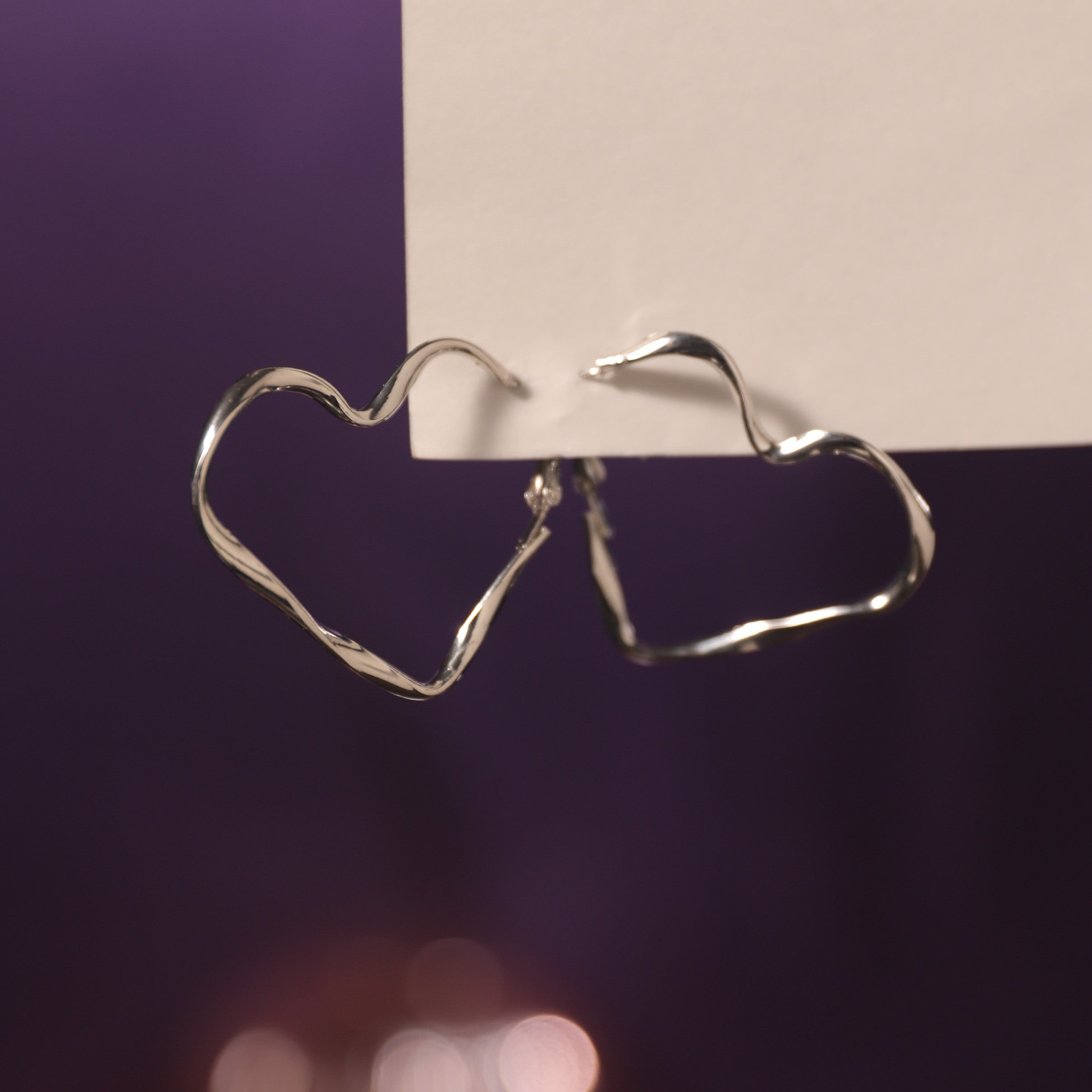 Salty Lovelit Silver Hoops