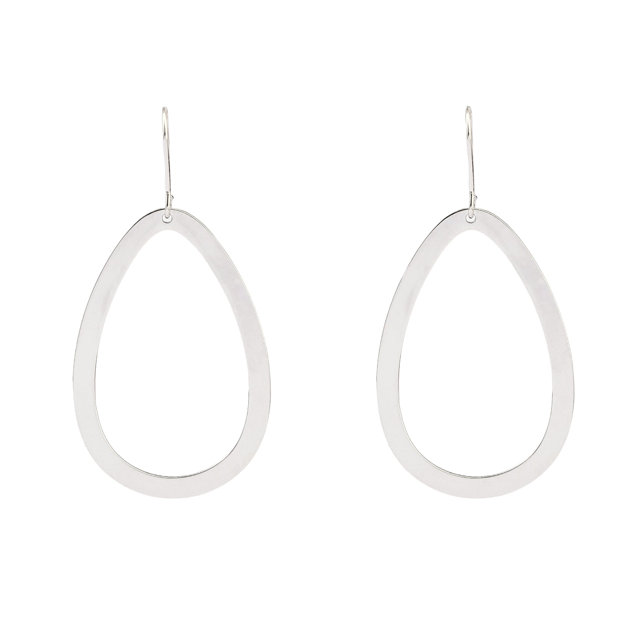 Salty O' Oranate Silver Earring