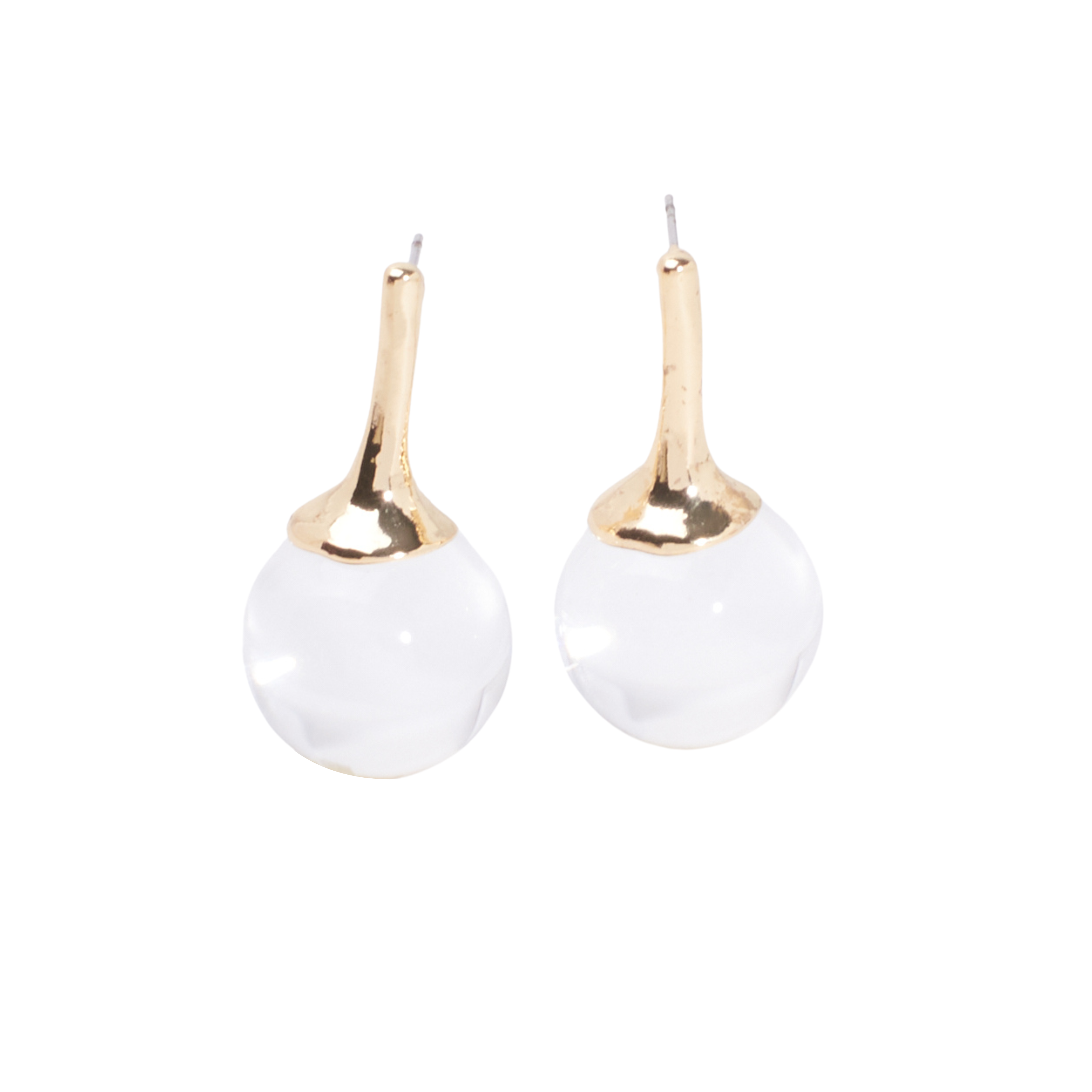Salty Scottie Ice Gold Earring