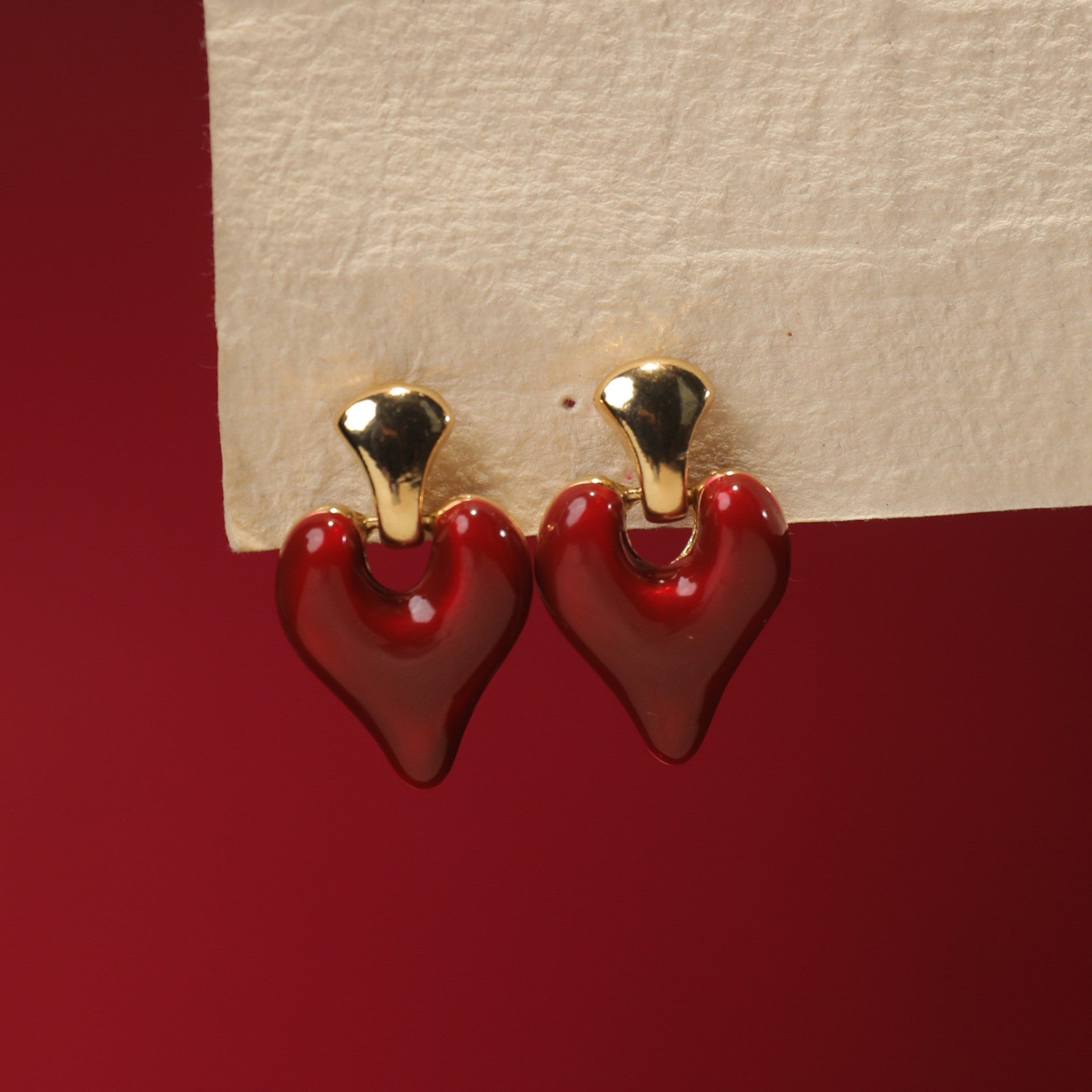 Salty Love in Cherry Earrings