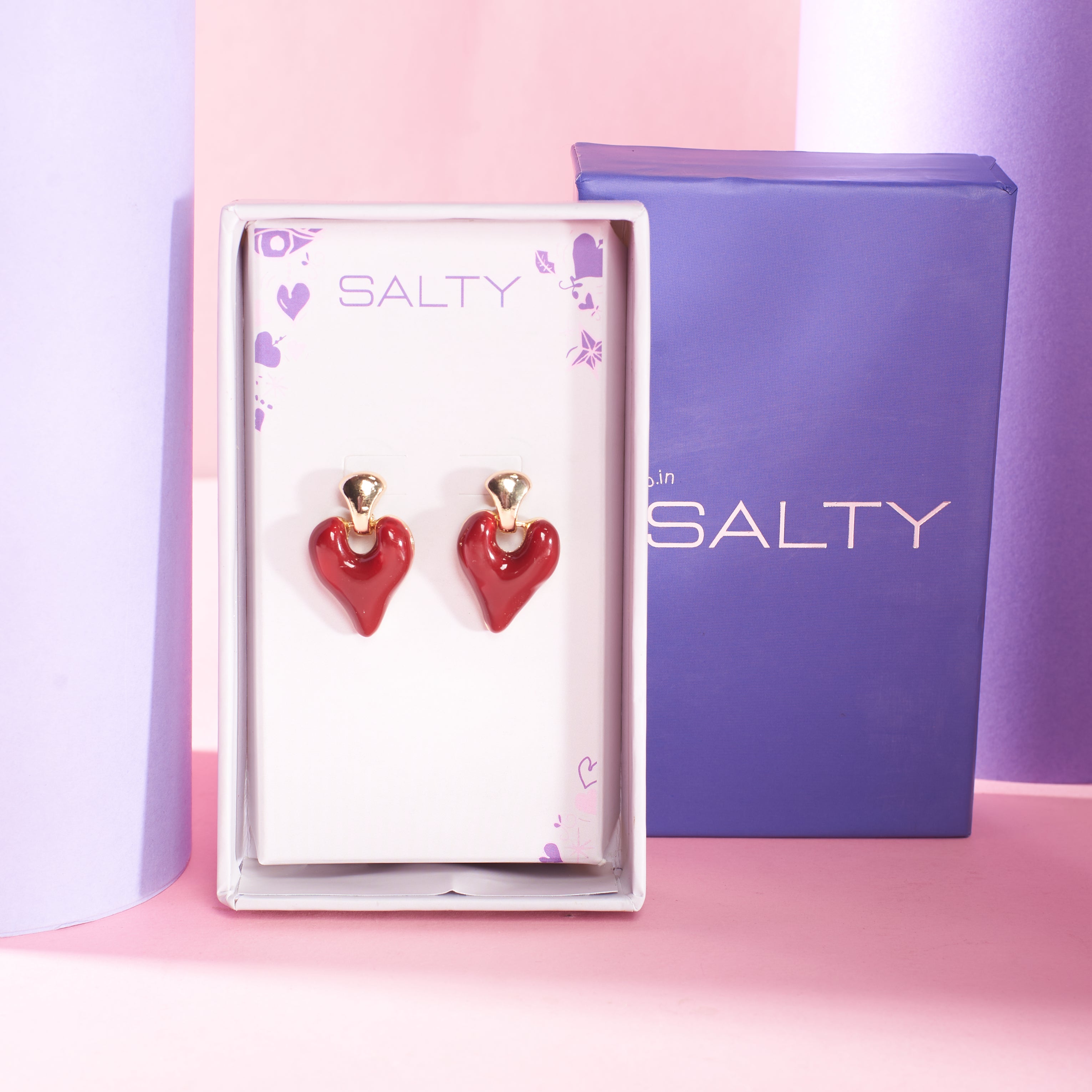 Salty Love in Cherry Earrings