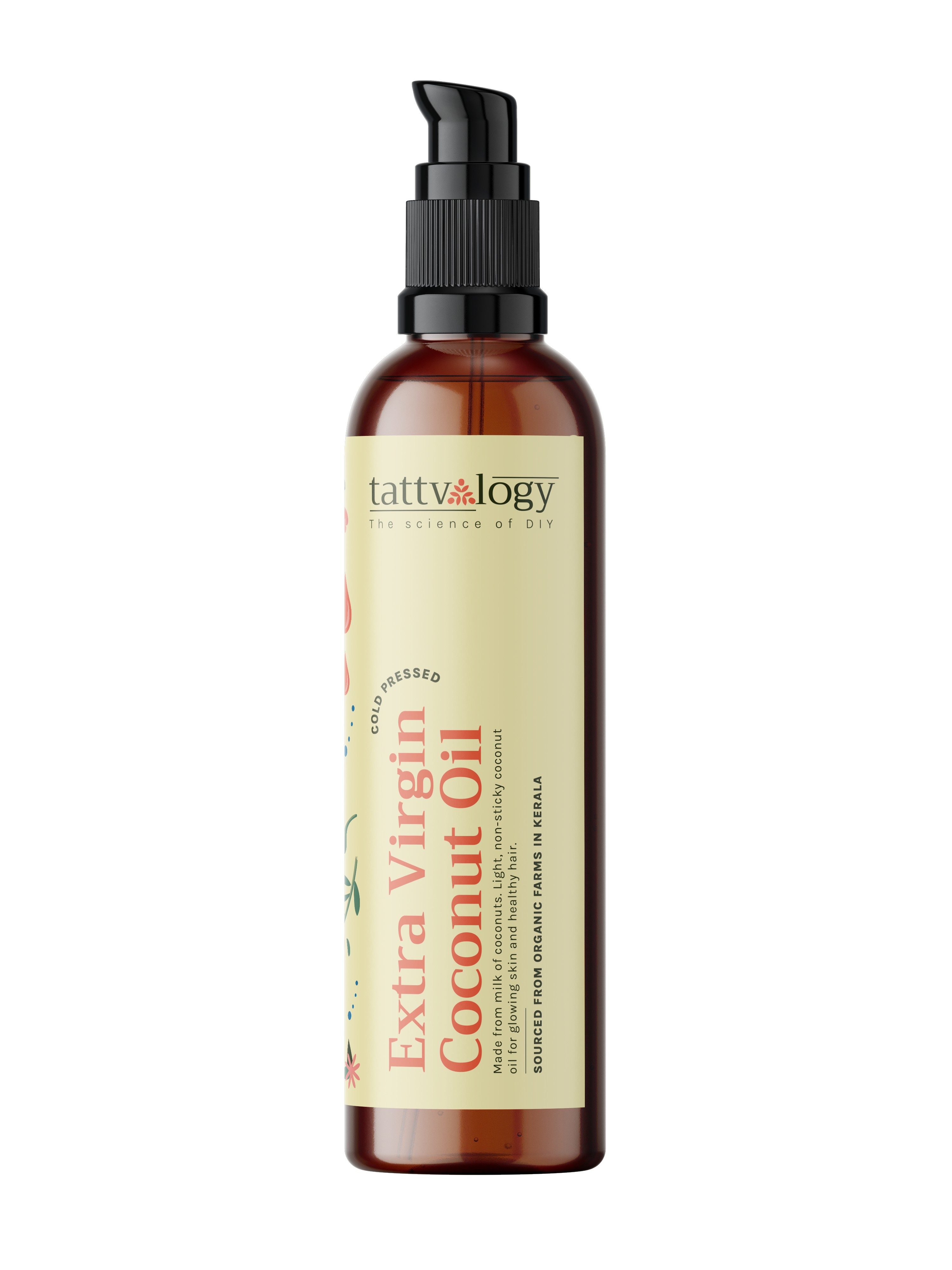 Tattvalogy Organic Extra Virgin Coconut Oil - 200ml