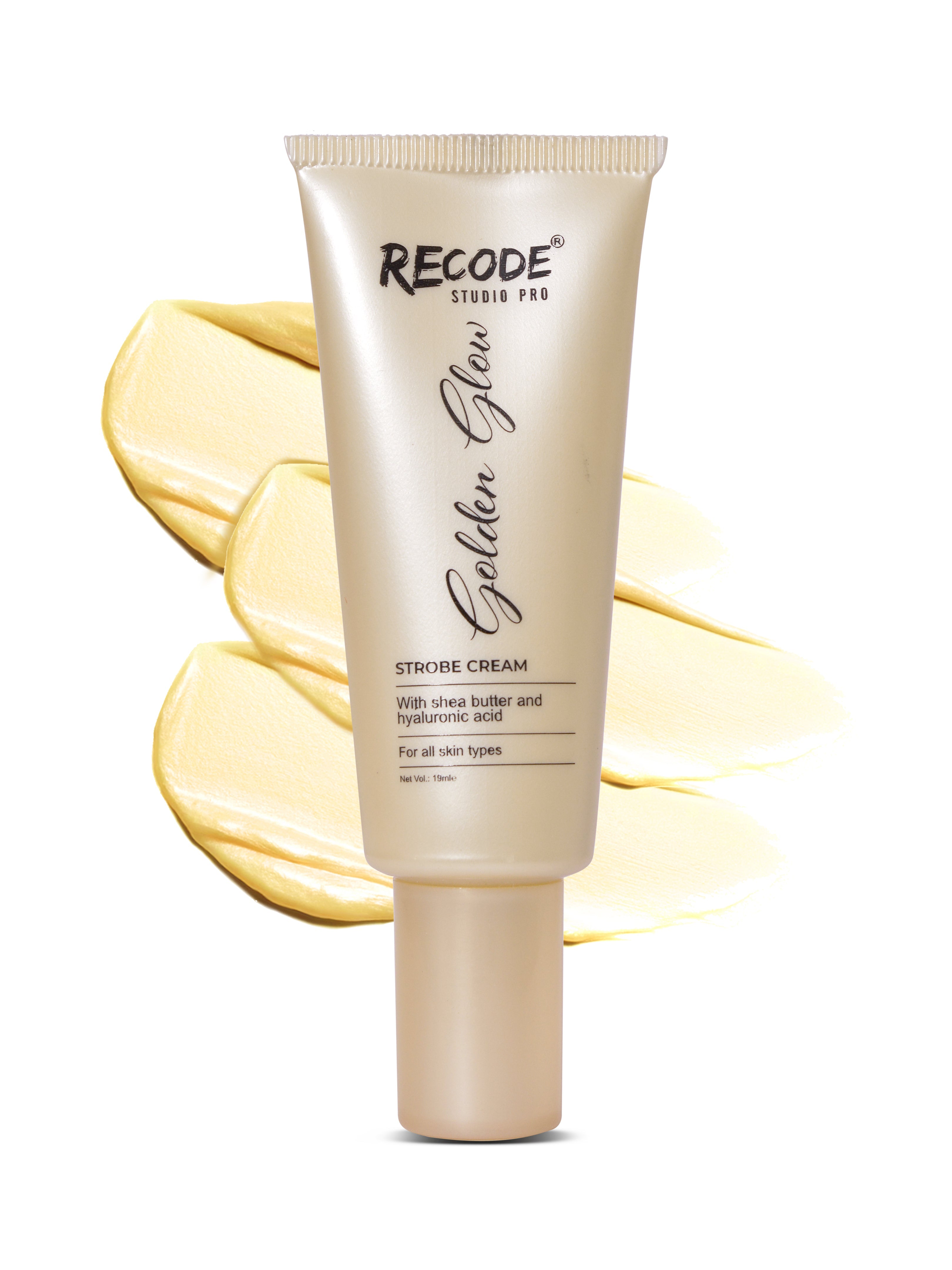 Recode Gold Strobe Cream 19 Ml-With Hyaluronic Acid Extract
