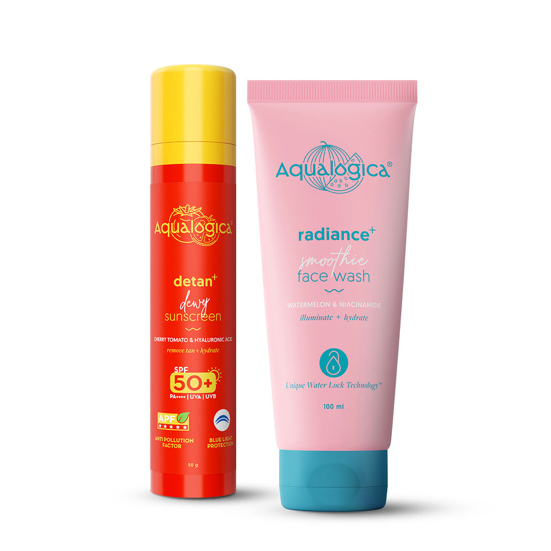 Aqualogica Daily Radiance & Detan Duo