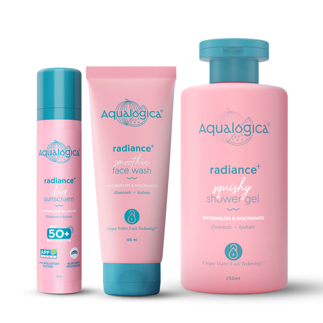 Aqualogica Bright & Radiant Skin Trio