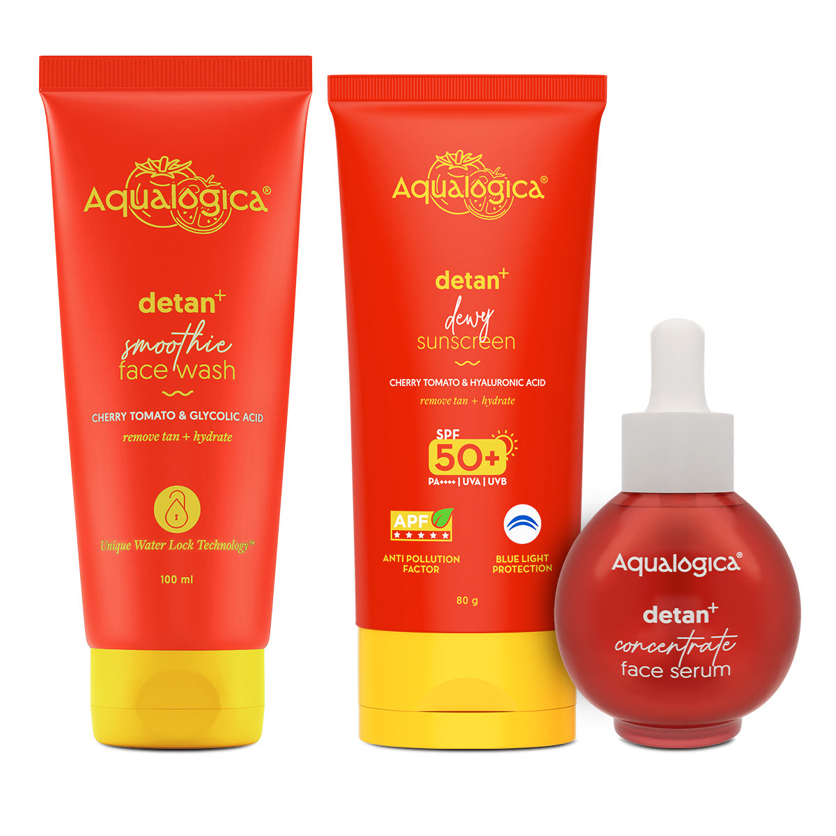 Aqualogica Detan & Hydrate Trio