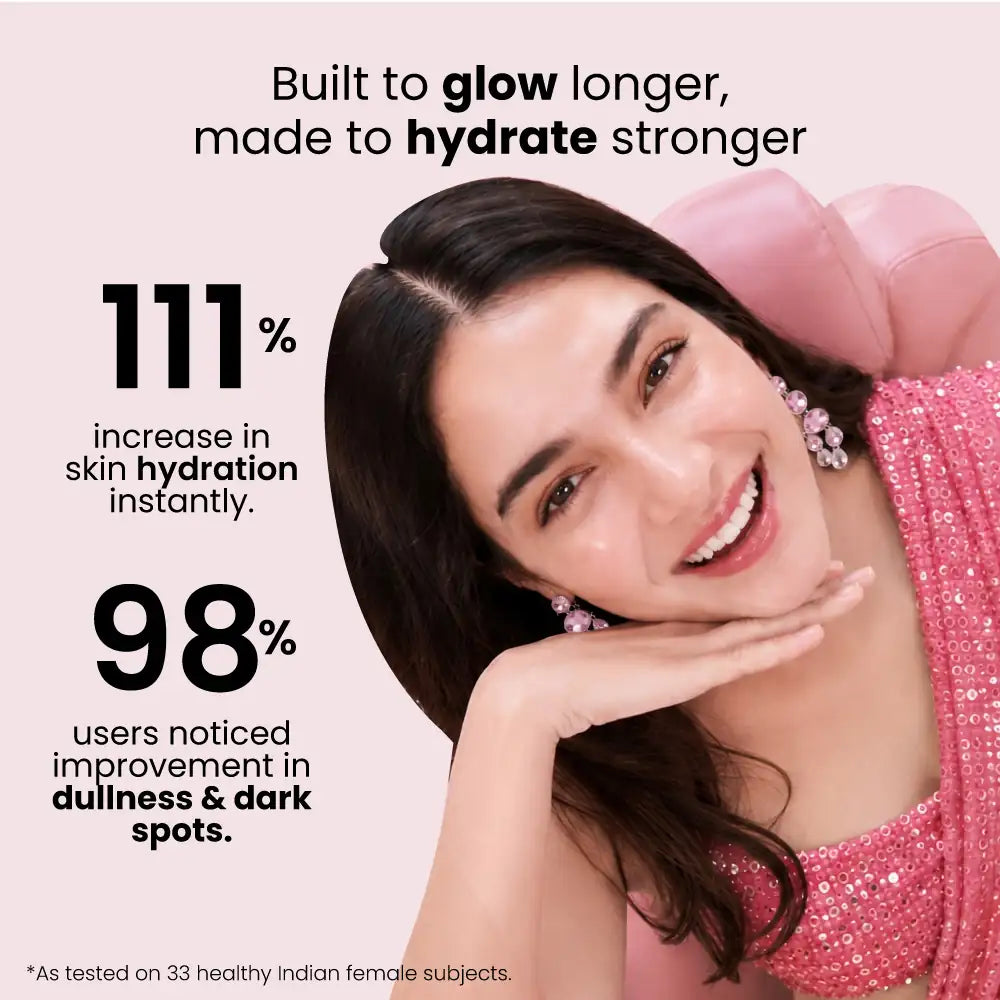 Foxtale Vitamin C & Papaya Enzyme Daily Brightening Moisturizer - 50ml + Lightweight Aqua-Gel Matte Sunscreen SPF 50 In-Vivo Tested with PA++++ 50g Combo