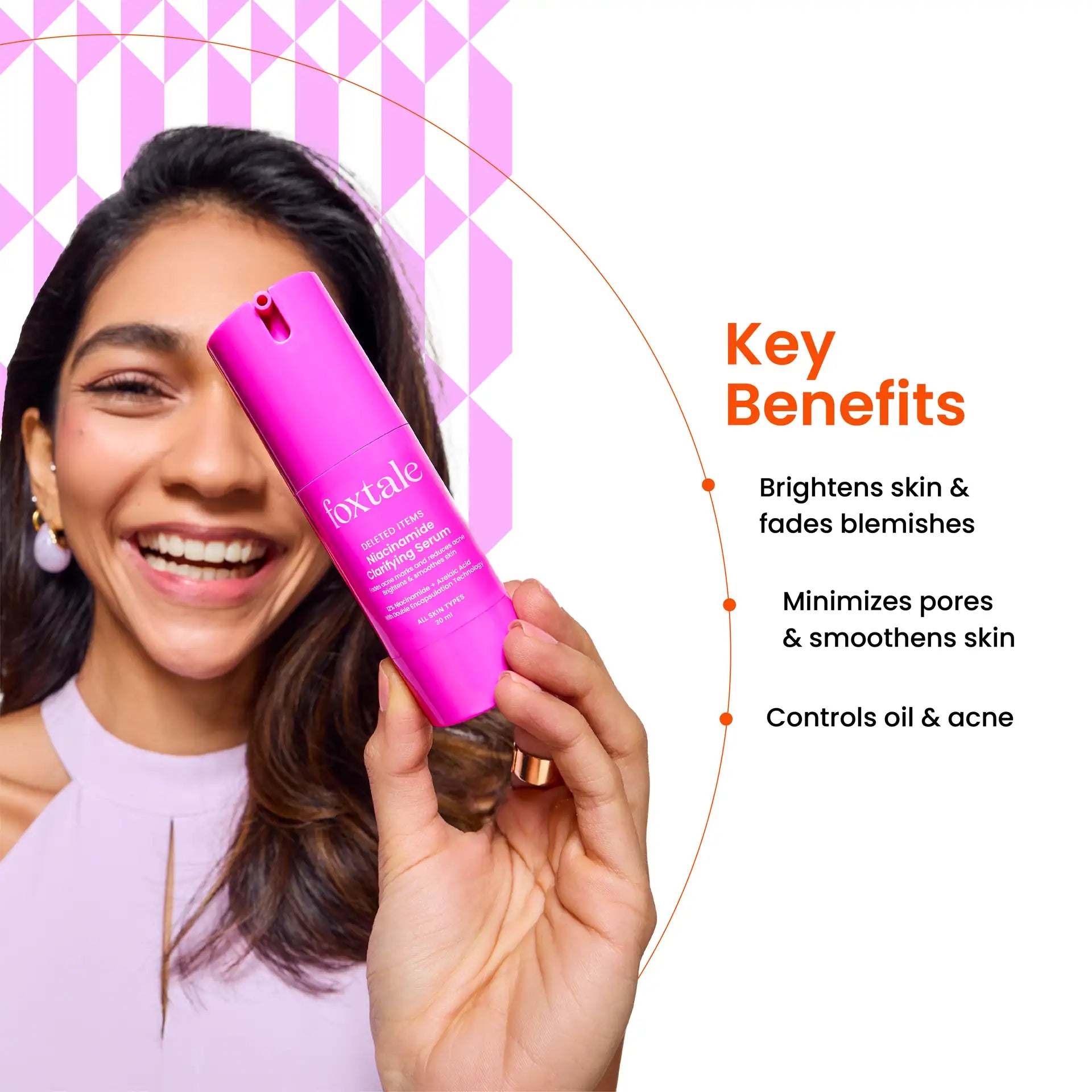 Foxtale 12% Niacinamide Clarifying Serum - 30ml