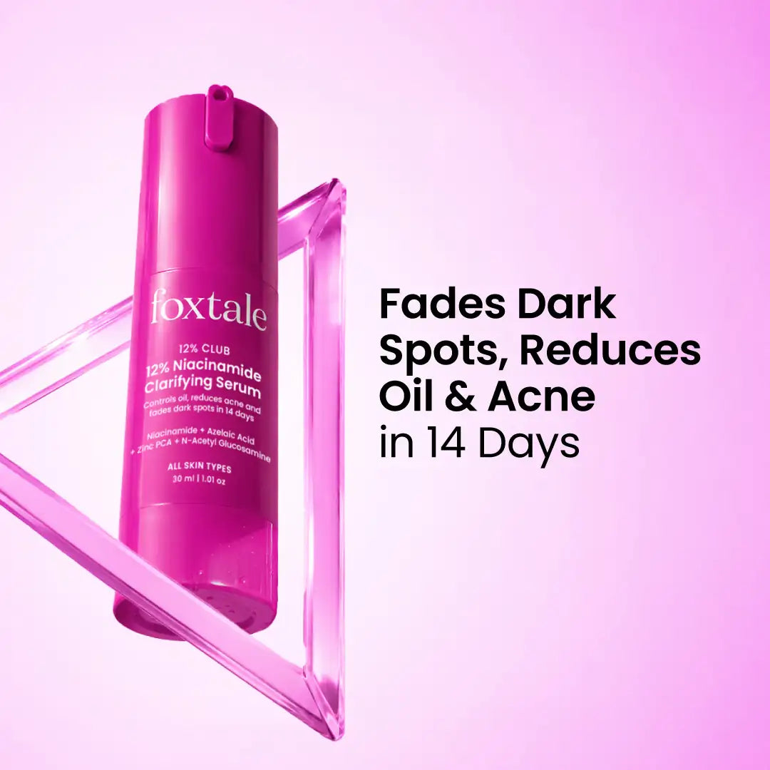 Foxtale 12% Niacinamide Serum + 10% Vit C Gluta Serum (combo)