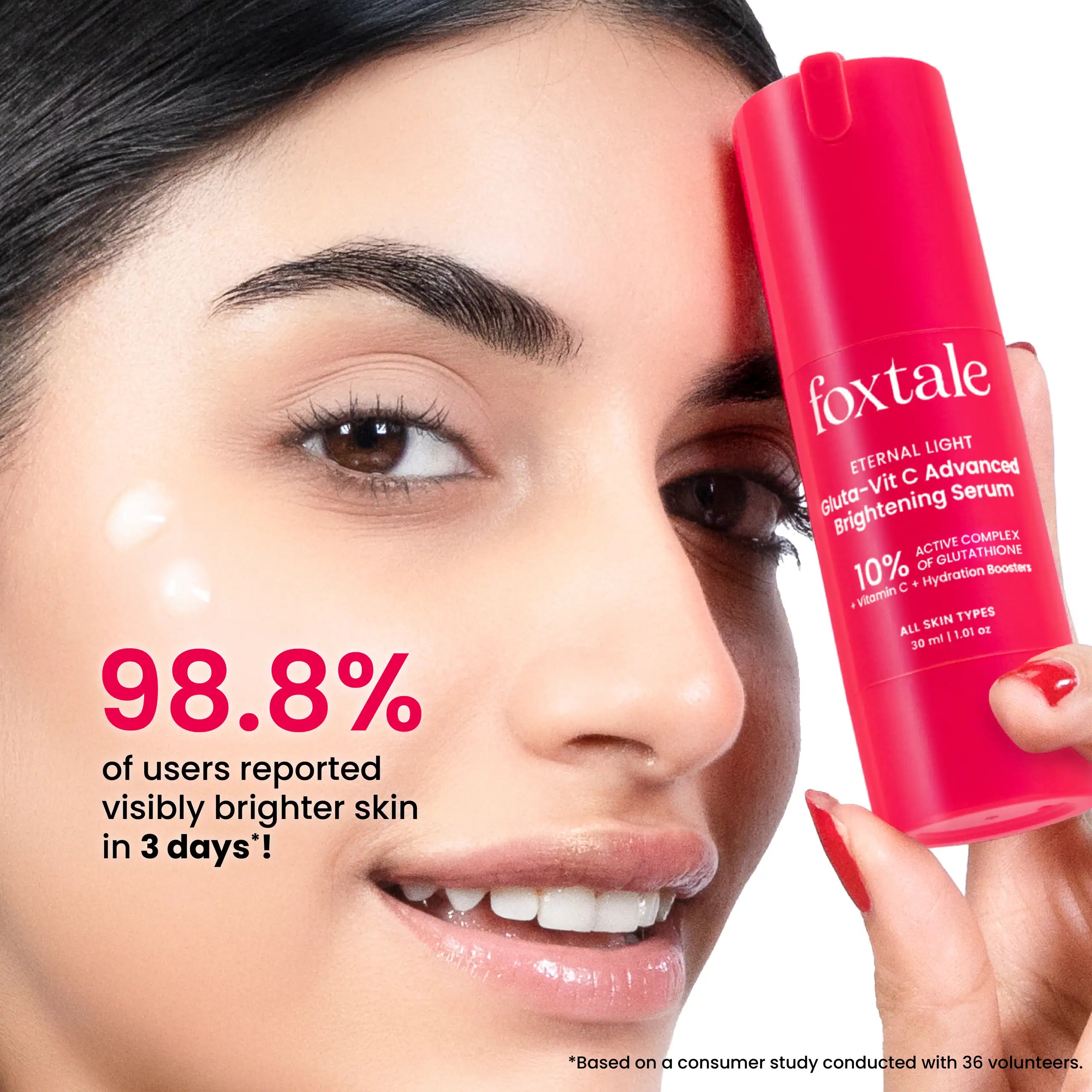 Foxtale 10% Vit C - Gluta Advanced Brightening Serum - 30ml