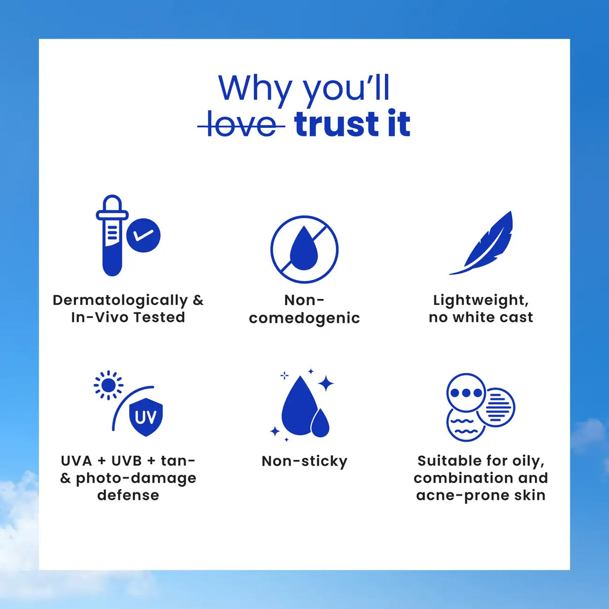 Foxtale Vitamin C & Papaya Enzyme Daily Brightening Moisturizer - 50ml + Lightweight Aqua-Gel Matte Sunscreen SPF 50 In-Vivo Tested with PA++++ 50g Combo