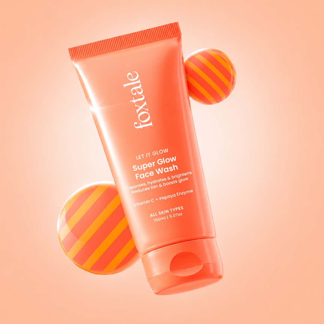 Foxtale Super Glow De-tan Face Wash