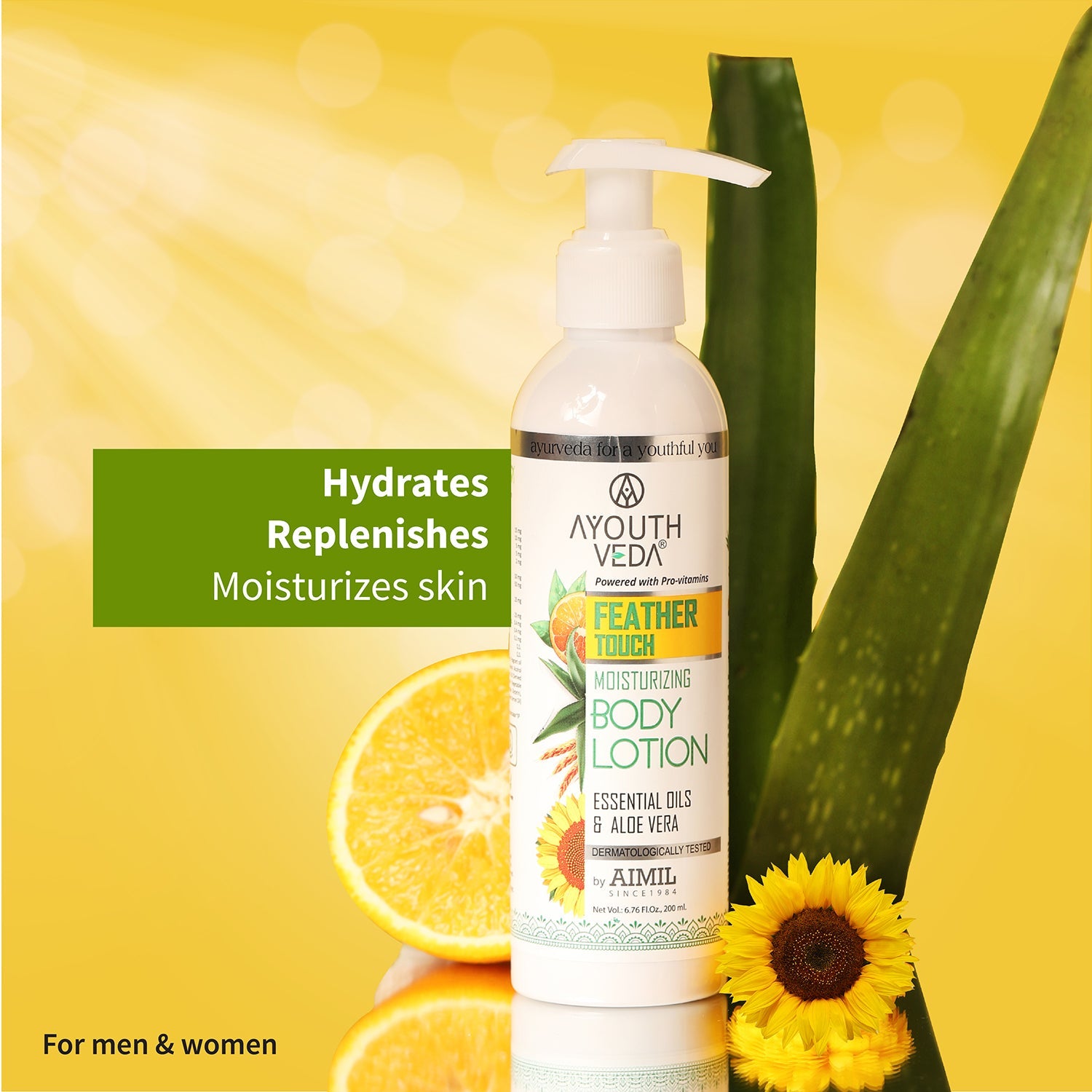 Ayouthveda Feather Touch Moisturising Body Lotion