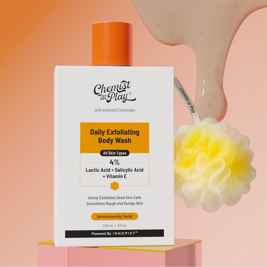Chemist at Play Exfoliating Body Wash 236 ml + Loofah