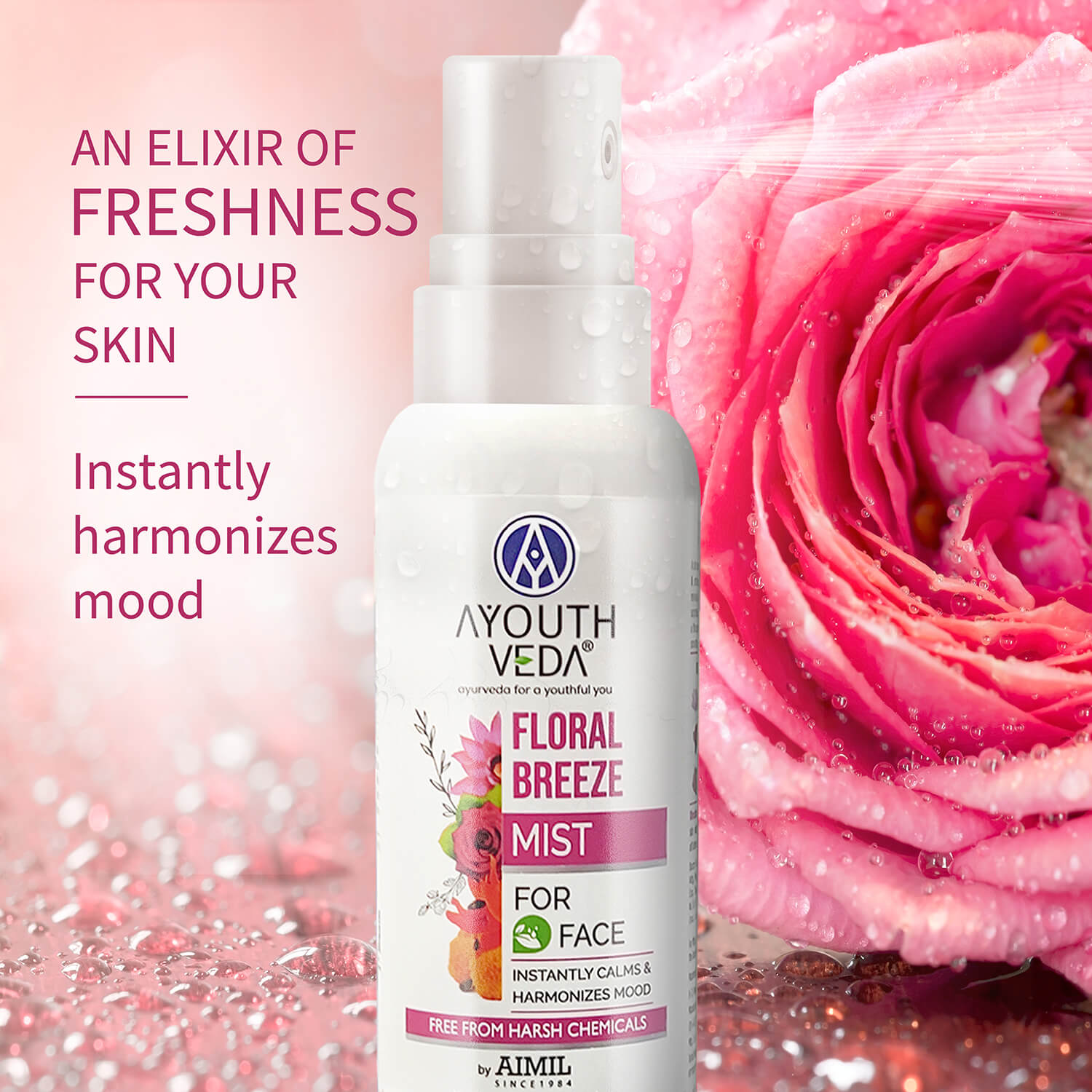 Ayouthveda Floral Breeze Mist