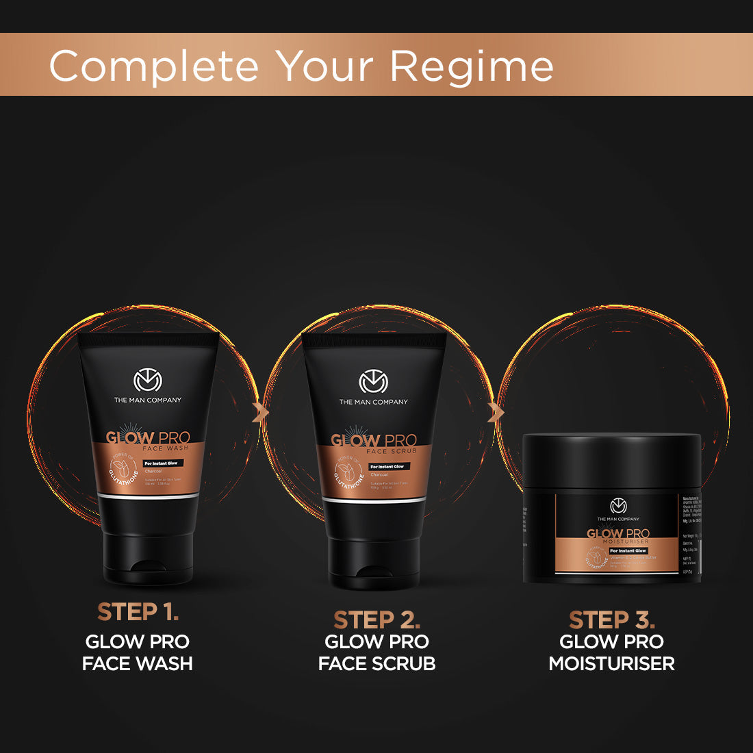 The Man Company Glow Pro Face Wash - 100ml