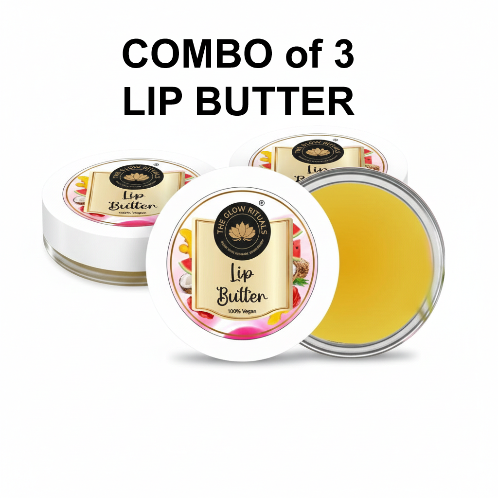 The glow rituals Lip Butter Pack Of 3