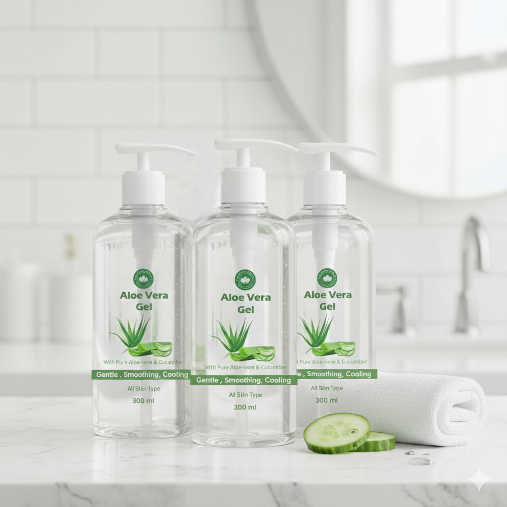 The glow rituals Aloe Vera Gel Pack Of 3