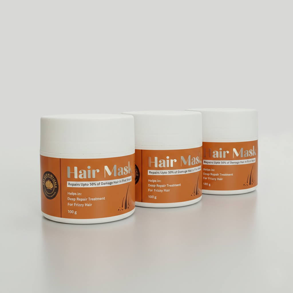 The glow rituals Combo Of 3 Hair Mask - 100 g