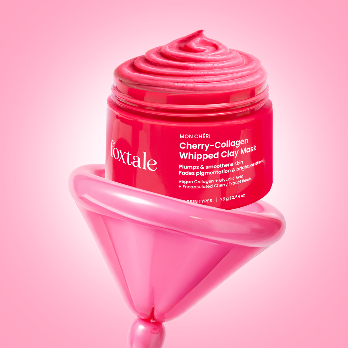 Foxtale Cherry-Collagen Clay Mask