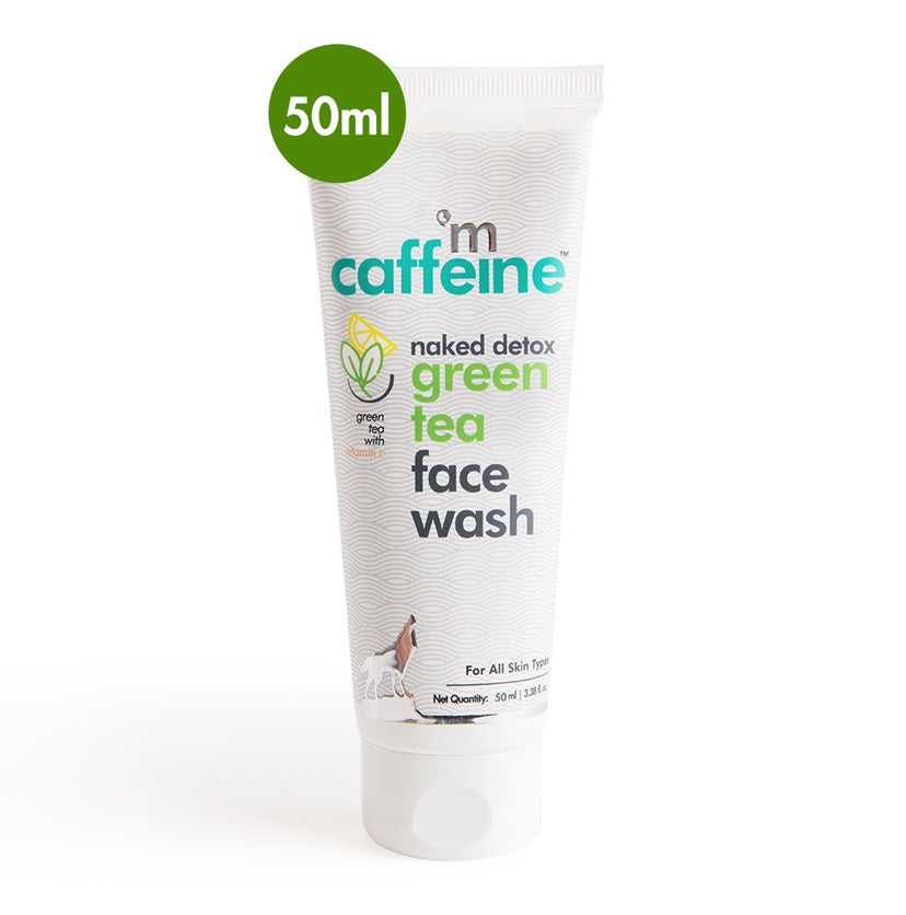 mCaffeine Green Tea Face Wash 50ml