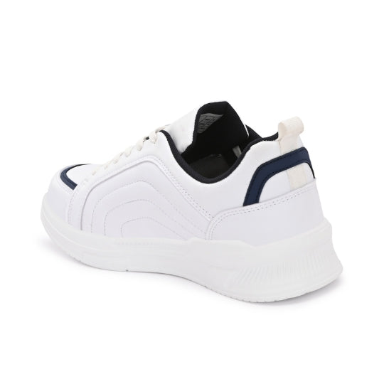 Hirolas Men’s Comfortable Everyday Sneaker Shoes - White