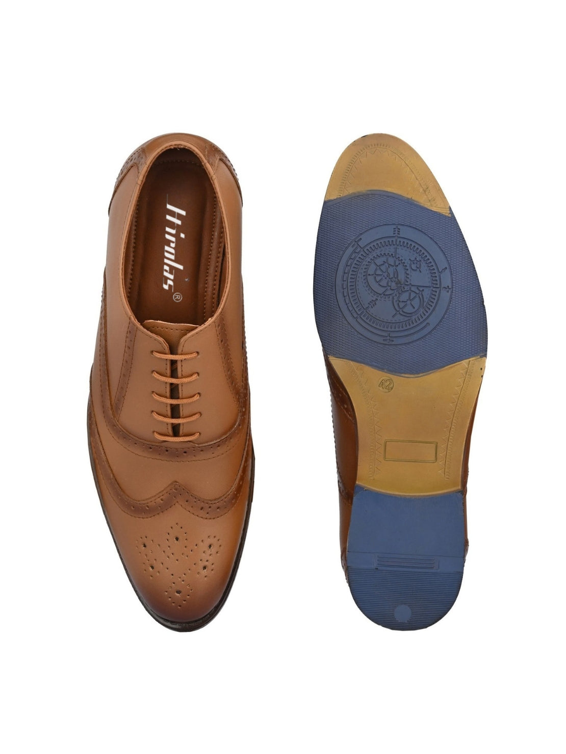 Hirolas Men's Executive Genuine Leather Formal Shoes