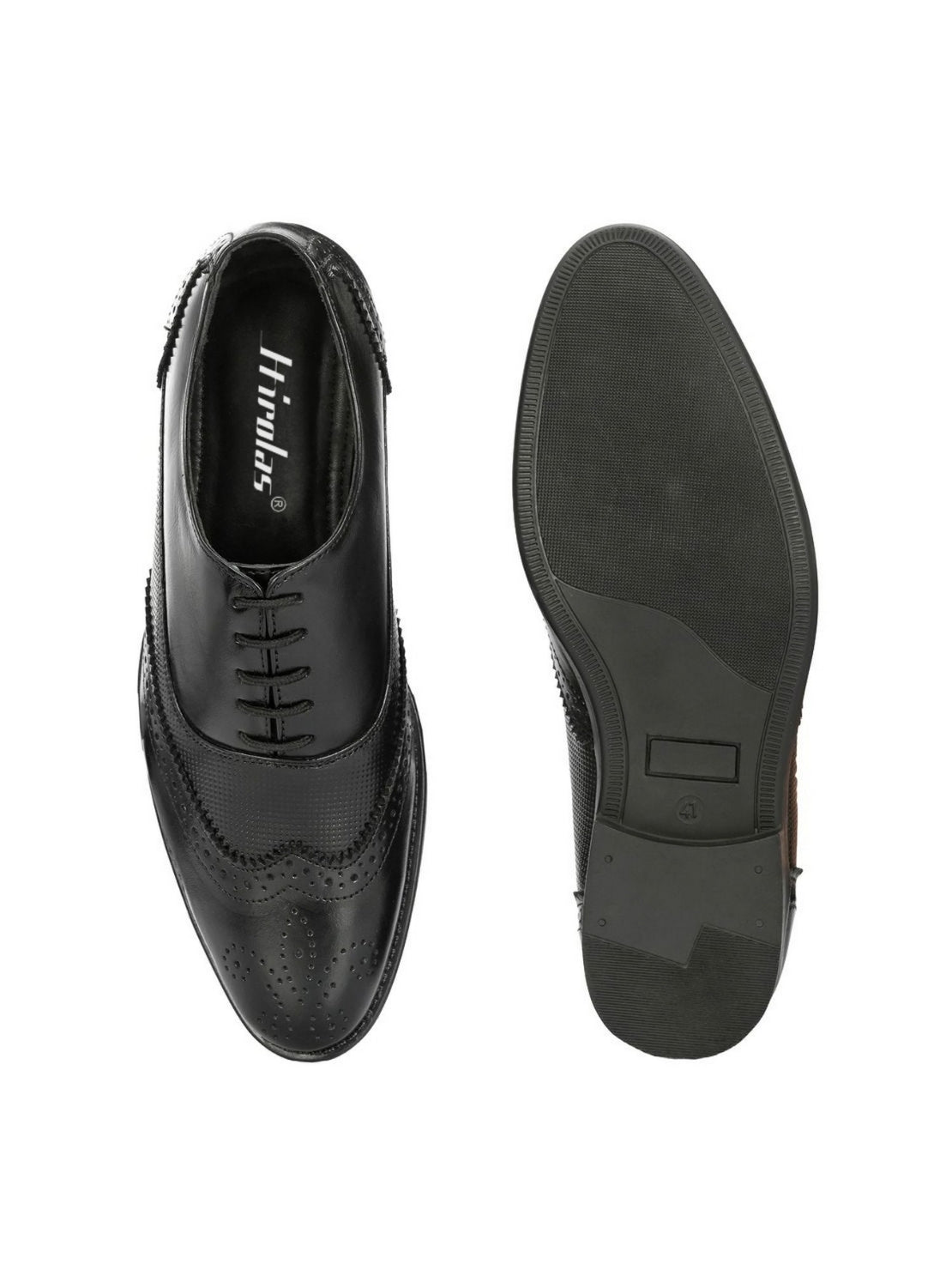 Hirolas Men's Executive Genuine Leather Formal Shoes