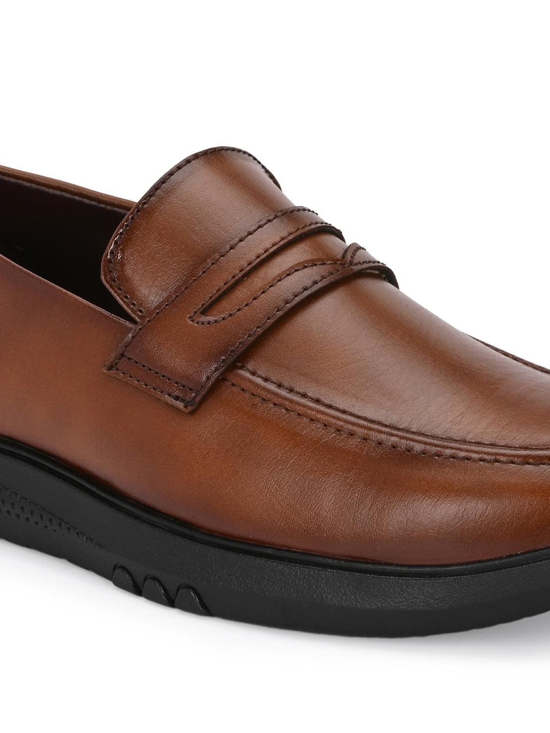Hirolas Men's Penny Loafer Slip-on Formal Shoes