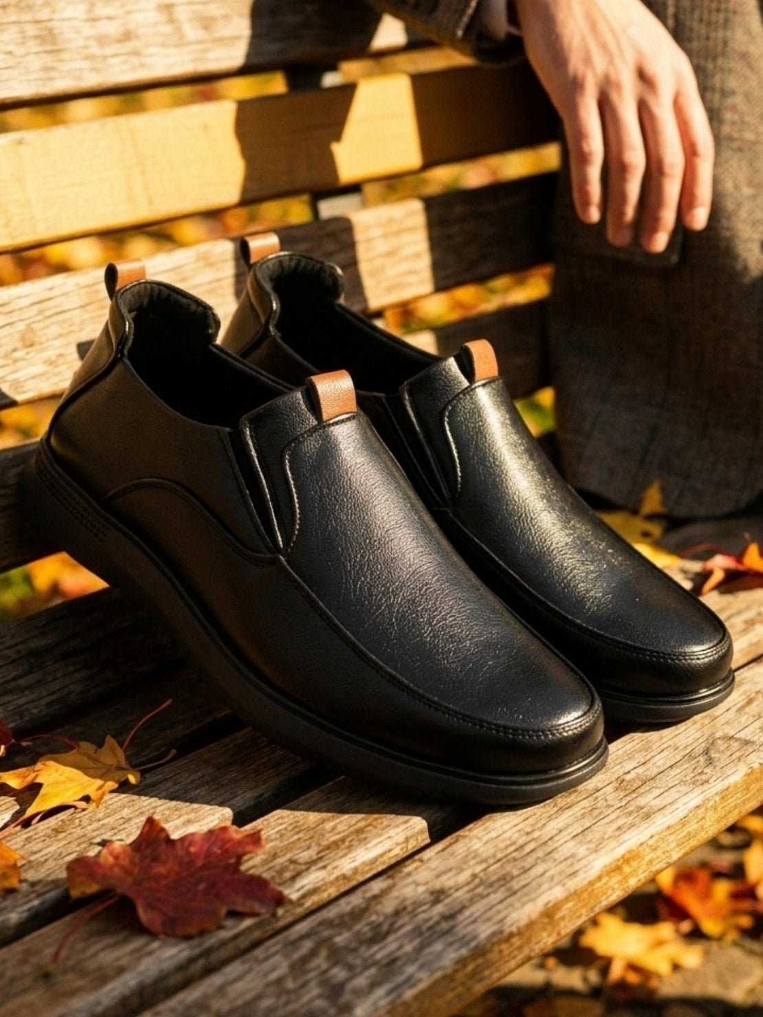 Hirolas Men's FeatherWalk Semi Formal Slip-on Shoes