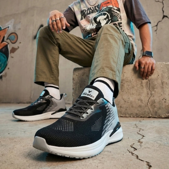 Hirolas Men's FlexKnit Running Sport Shoes