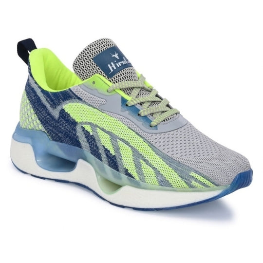 Hirolas Men's Cloudwalk Knitted Running Sport Shoes