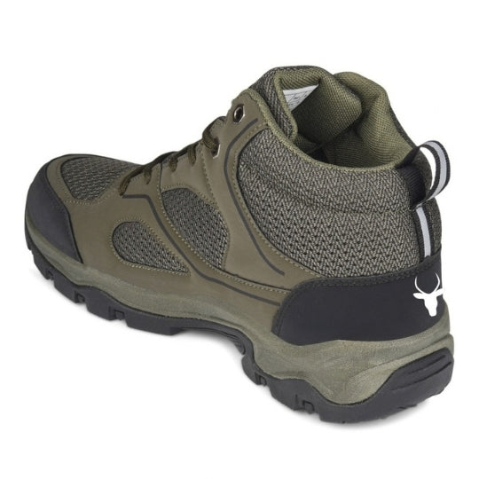 Hirolas Men's Outdoor Walking & Trekking Ankle Shoes - Olive