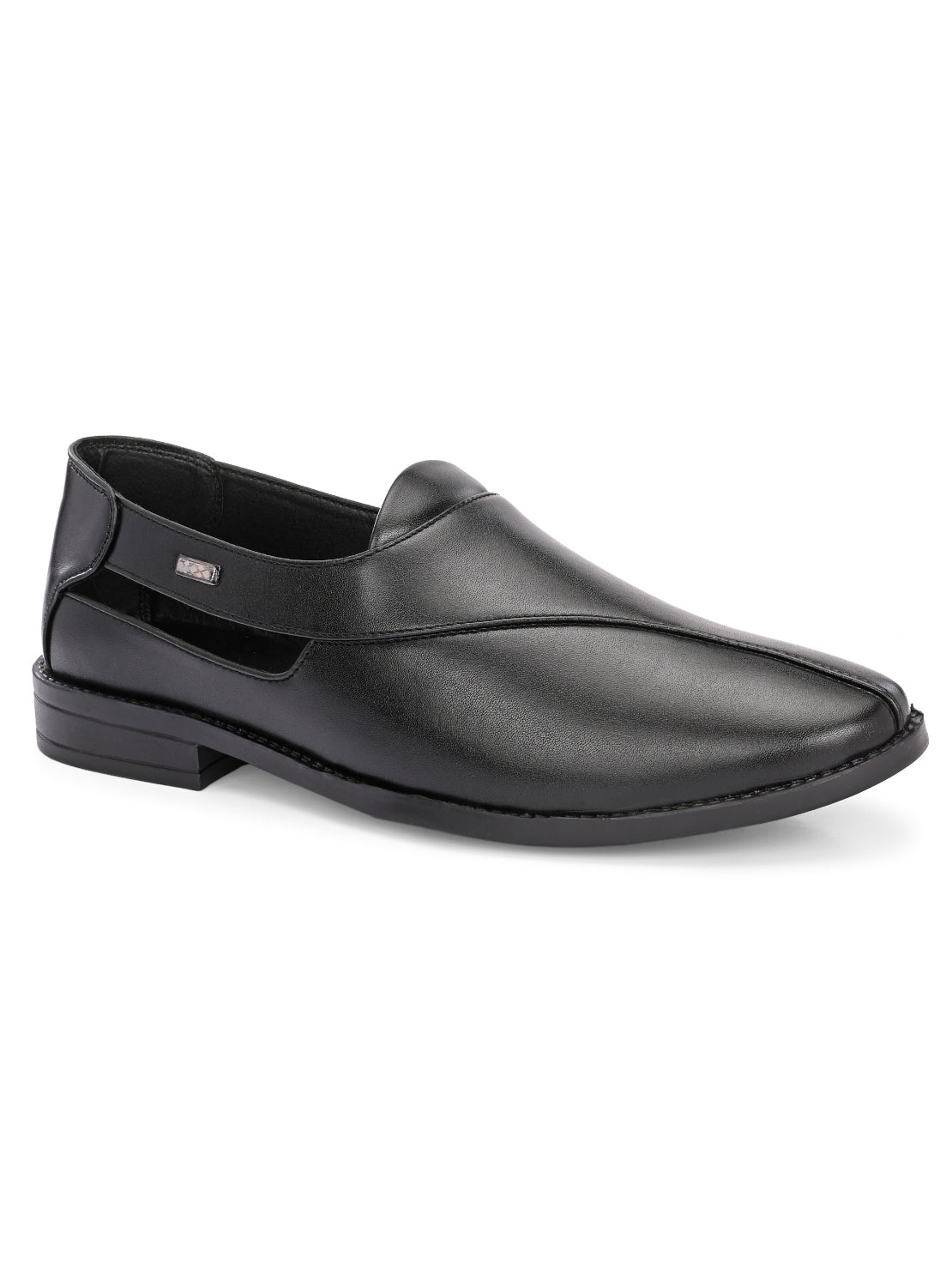 Hirolas Men's Peshawari Shoe Style Vegan Leather Roman Ethnic Sandal