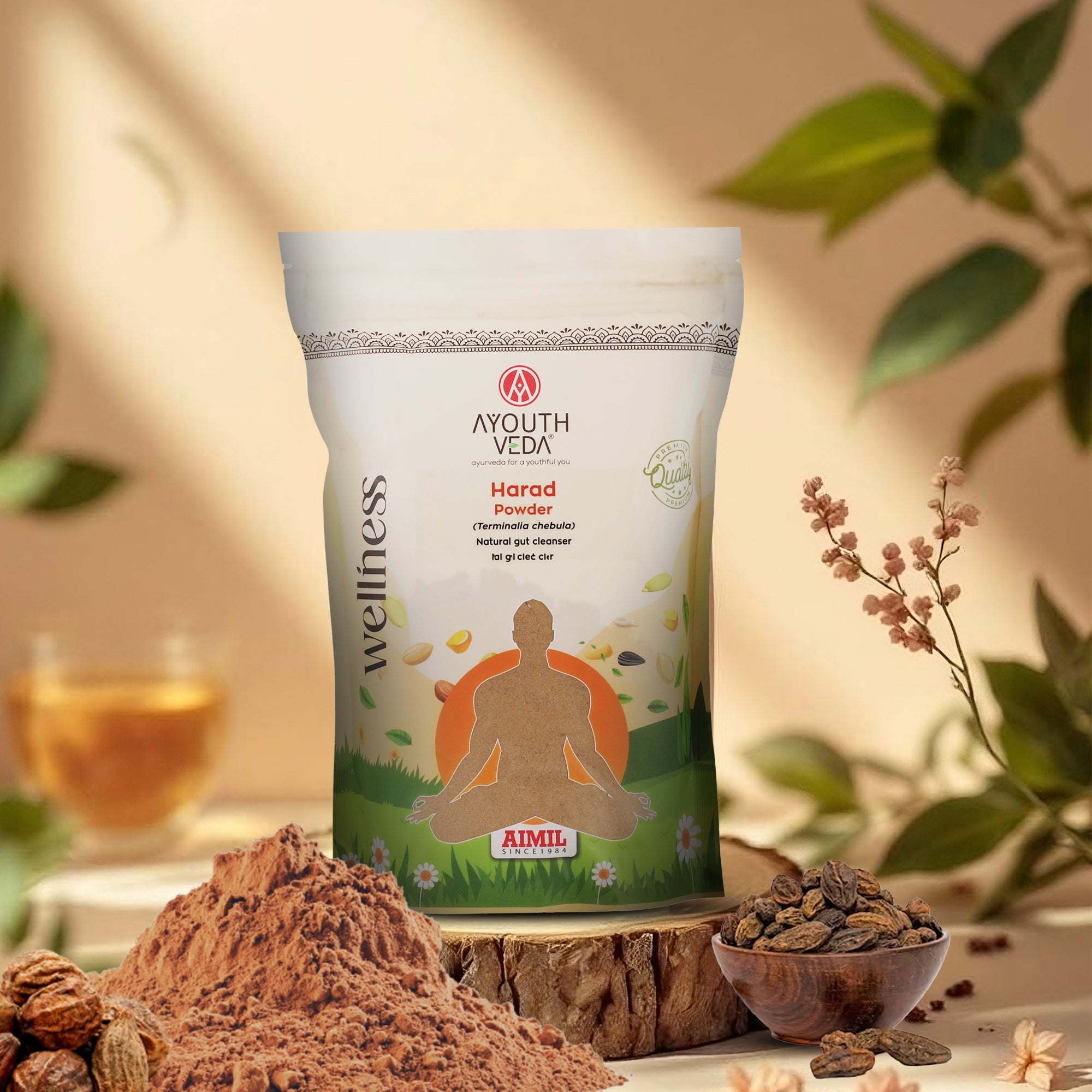 Ayouthveda Harad Powder (Terminalia Chebula)