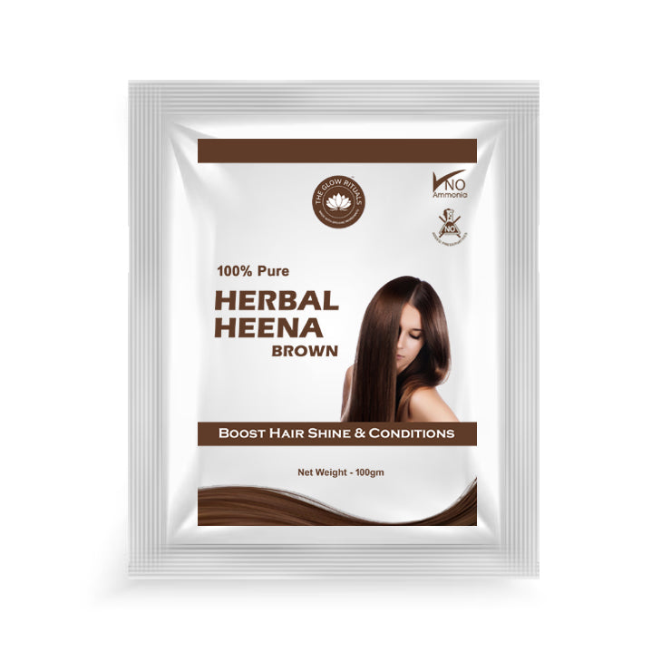 The glow rituals Herbal Heena - Brown 100g
