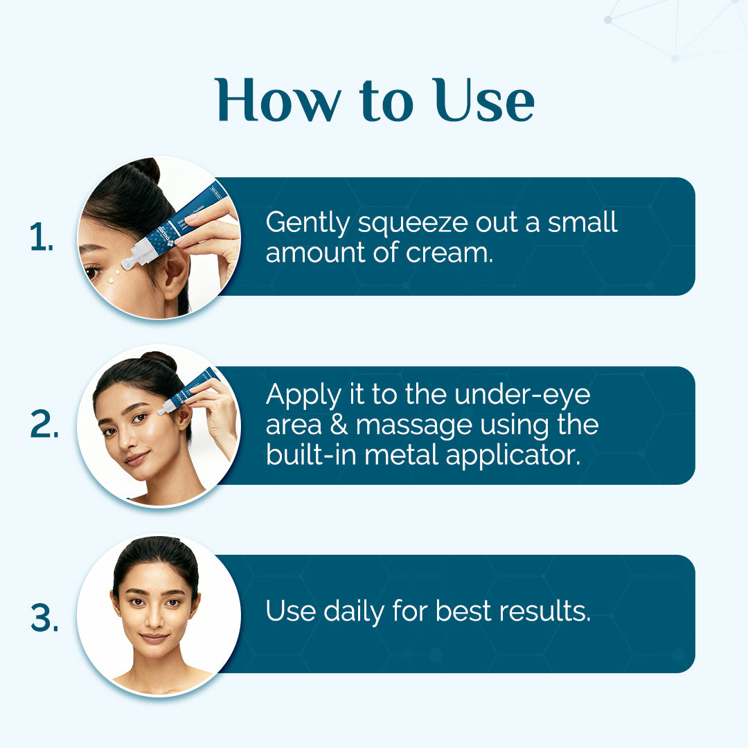 Derma Co X Dr V Skin Renew Peptide Under Eye Cream - 15ml