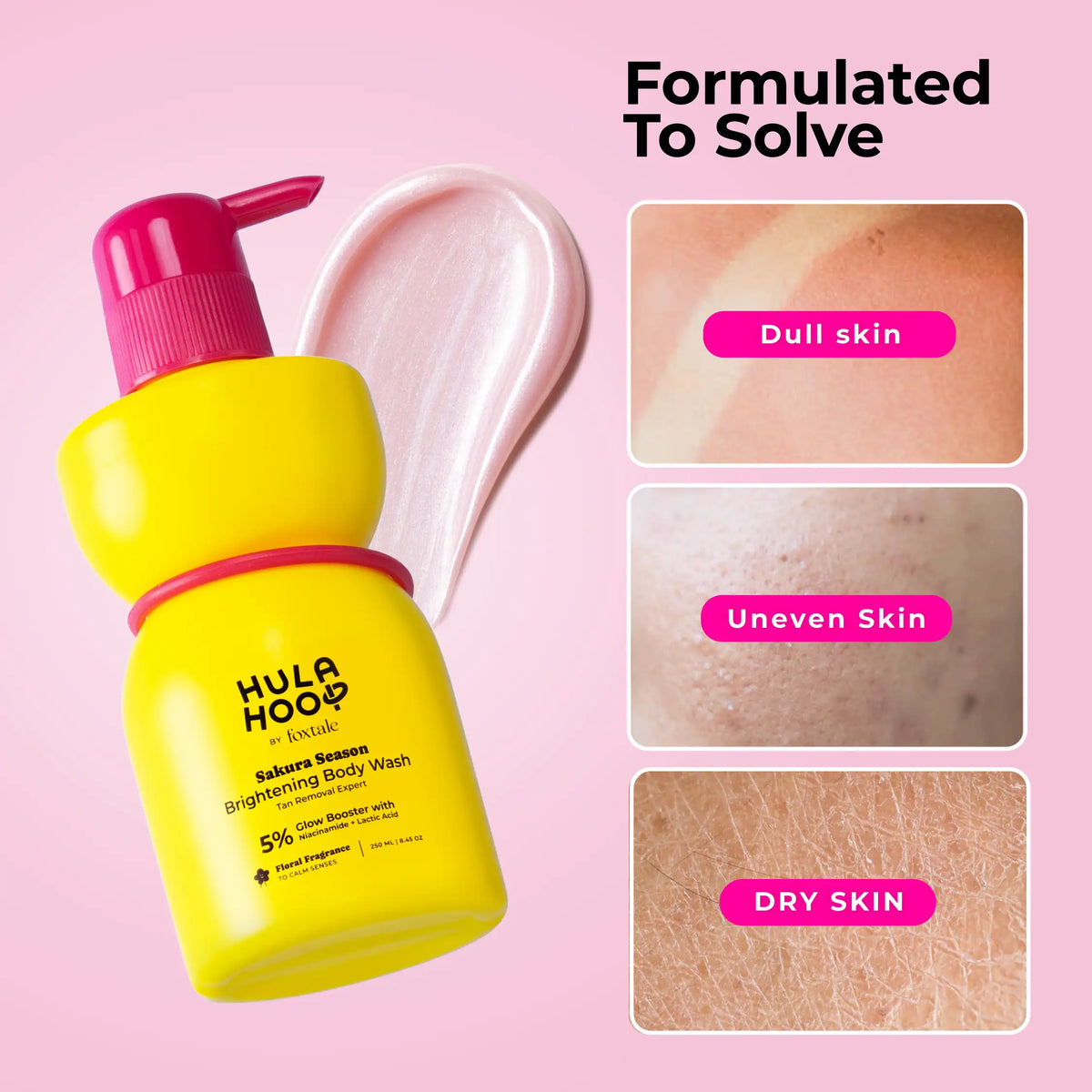 Foxtale Hula Hoop Brightening Body Wash