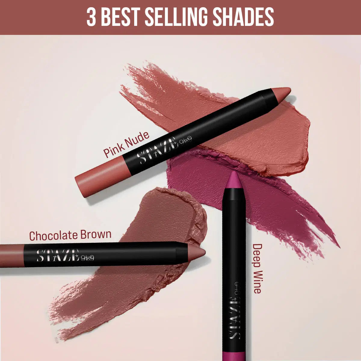 Staze The Signature Lip Crayons